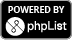 powered by phpList2.10.17, &copy phpList ltd